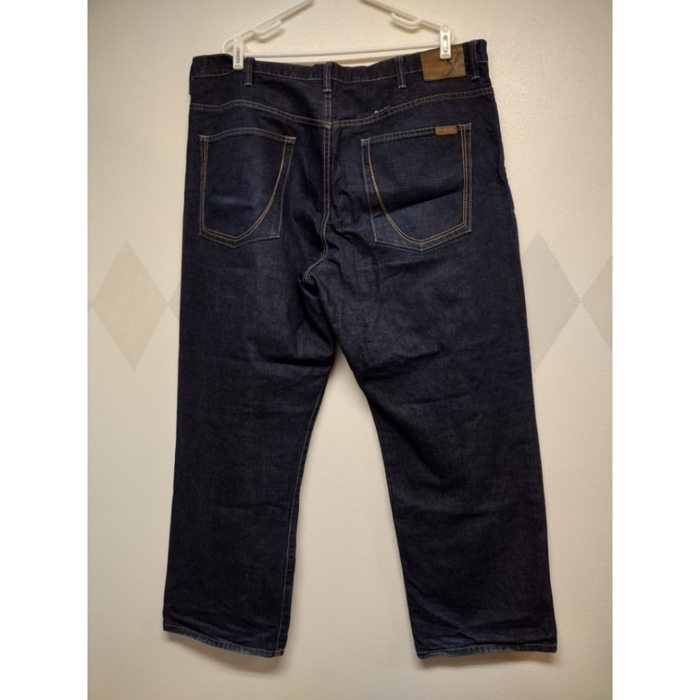 Sean John Garvey Loose Fit dark wash denim jeans